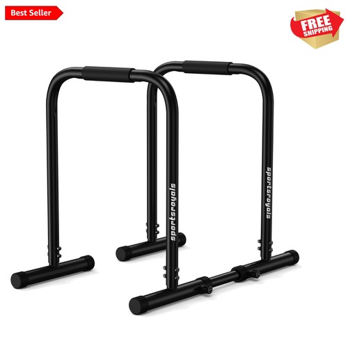 Versatile 400lbs dip bars with - dip,
